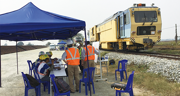 Activity Name：Strategic training of local engineers and companies through railway rehabilitation projects in Southeast Asia
