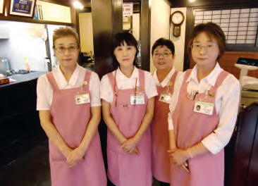 マイスター認定を受けた店員の方々