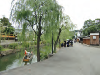 倉敷市美観地区の風景