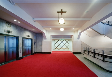 中央合同庁舎第７号館：各階エレベーターホール