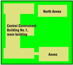 Layout of Central Government Building No.1