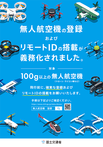 無人航空機のポスター