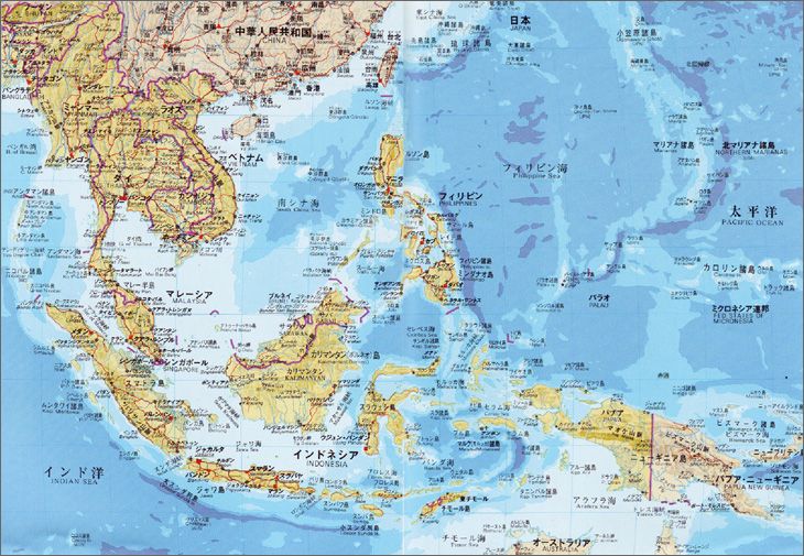 Map of Indonesia