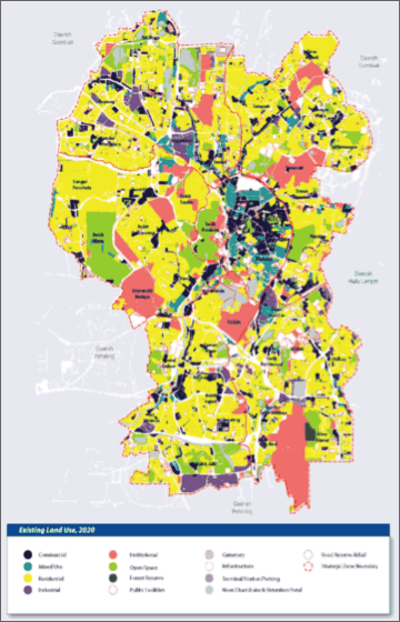 Proposed Land Use Map In 2020