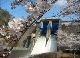 小瀬川ダム ～全国唯一の2県にまたがるダム～