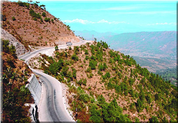 ネパール国シンズリ道路
