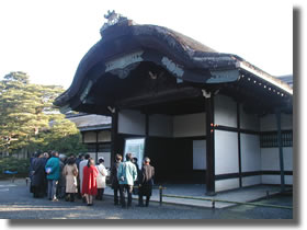 京都御所視察風景