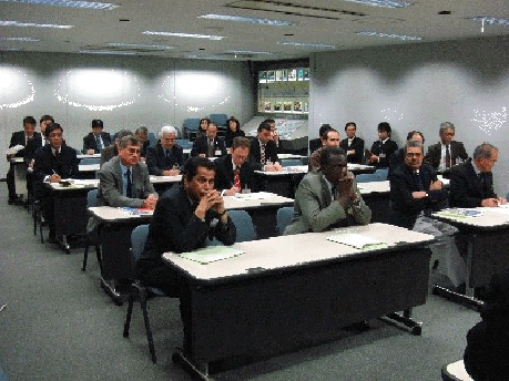 首都高交通管制センター講演風景