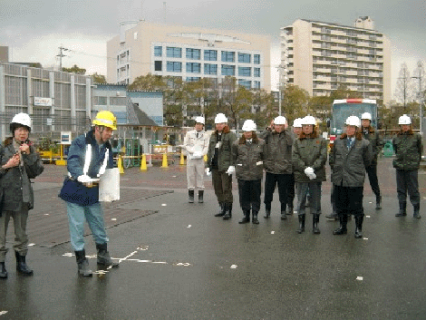 Hanshin public corporation inspection scenery