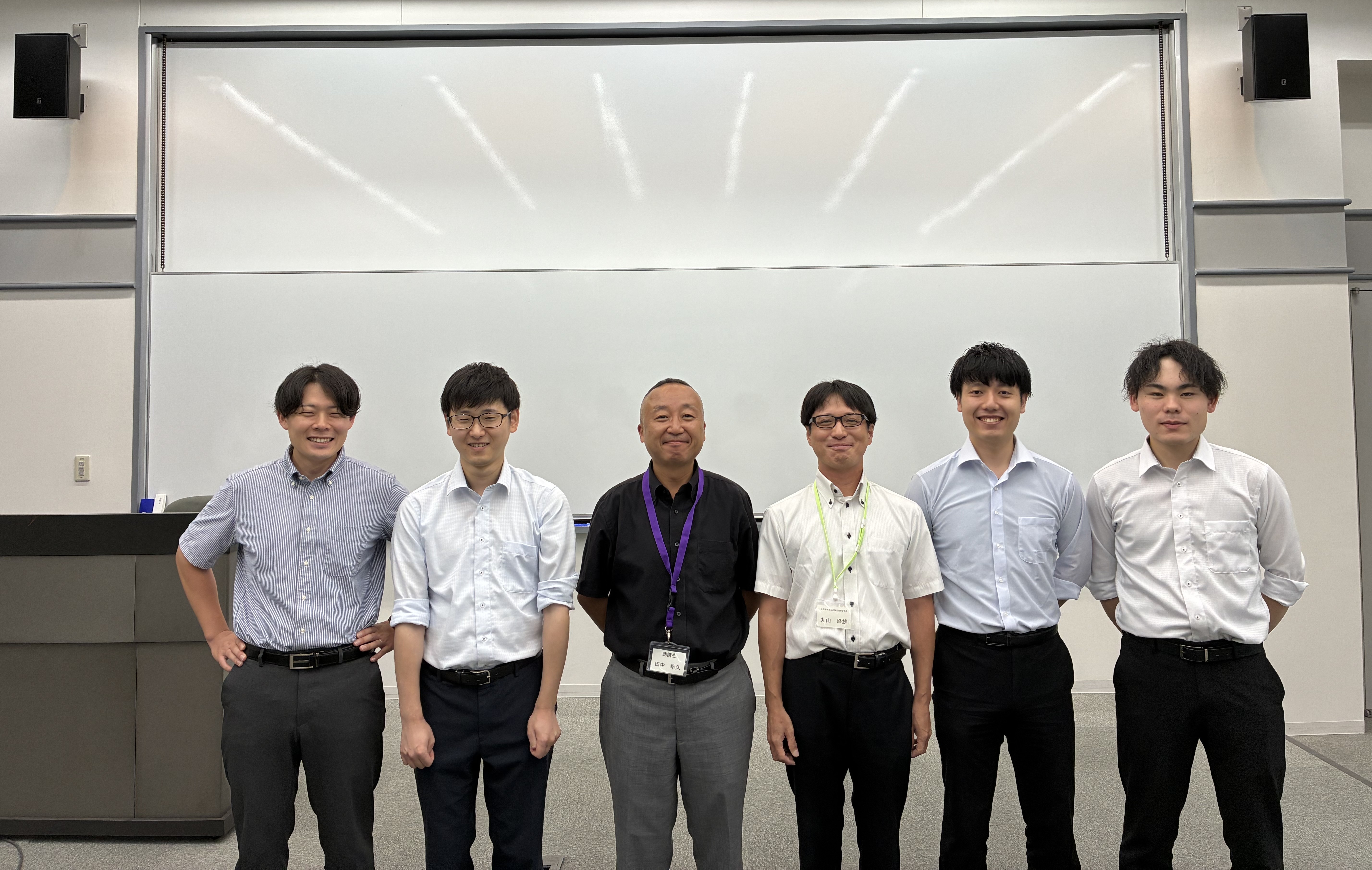 Gメンのチーム集合写真