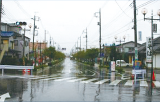 外郭放水路ができた後の写真（H16.10）