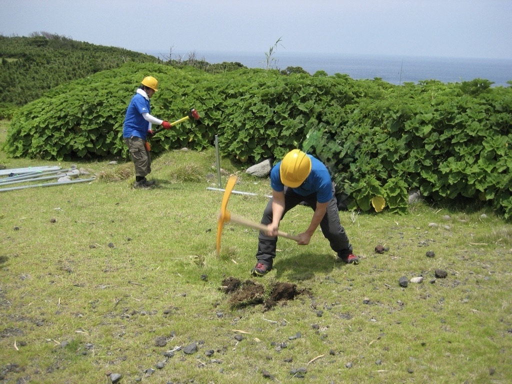 臨時観測点設置
