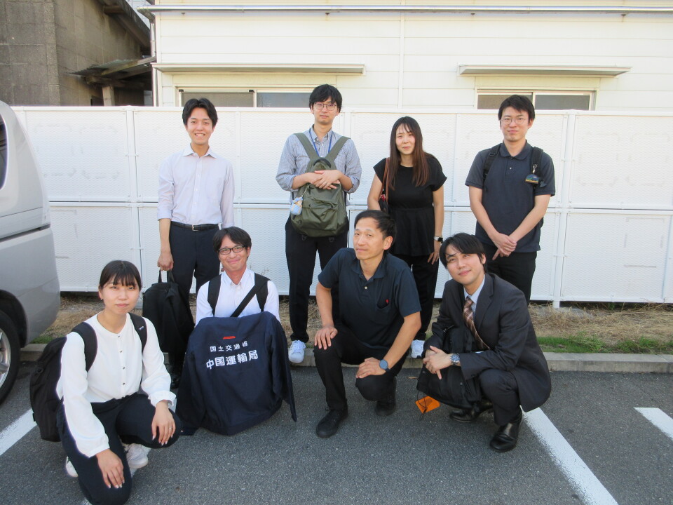 合同パトロールの集合写真