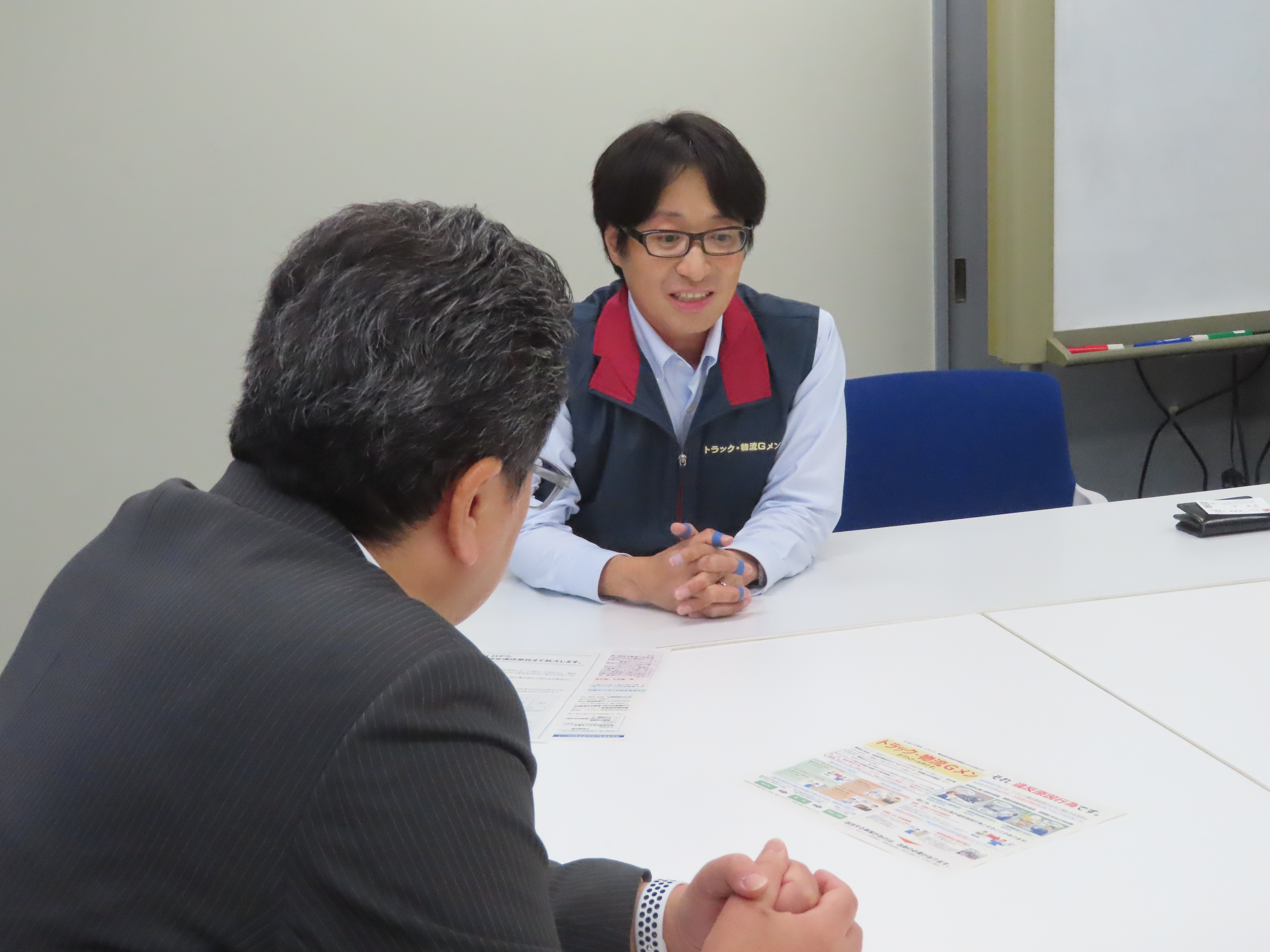 面談（丸山補佐）
