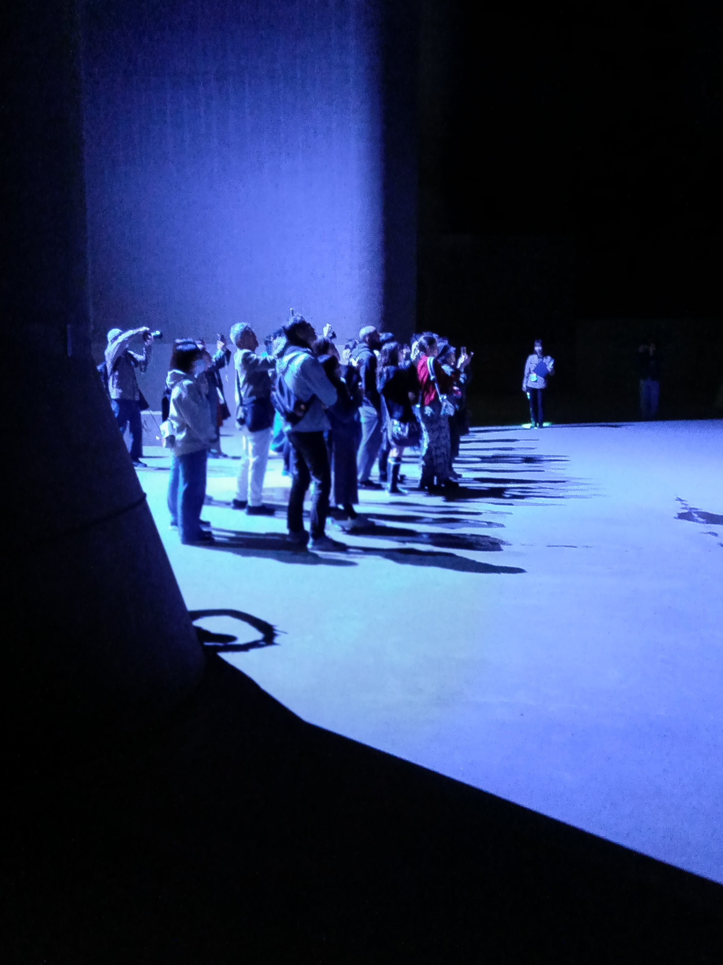 調圧水槽見学会（ライトアップ）