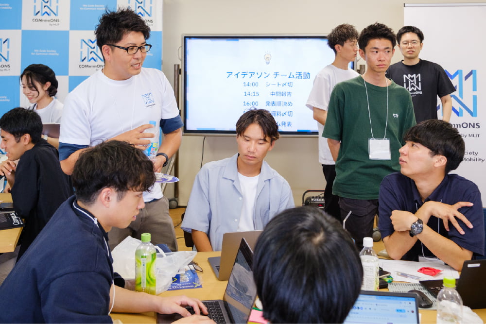 各チームでのブレスト・アイデア検討のイメージ画像 2枚目