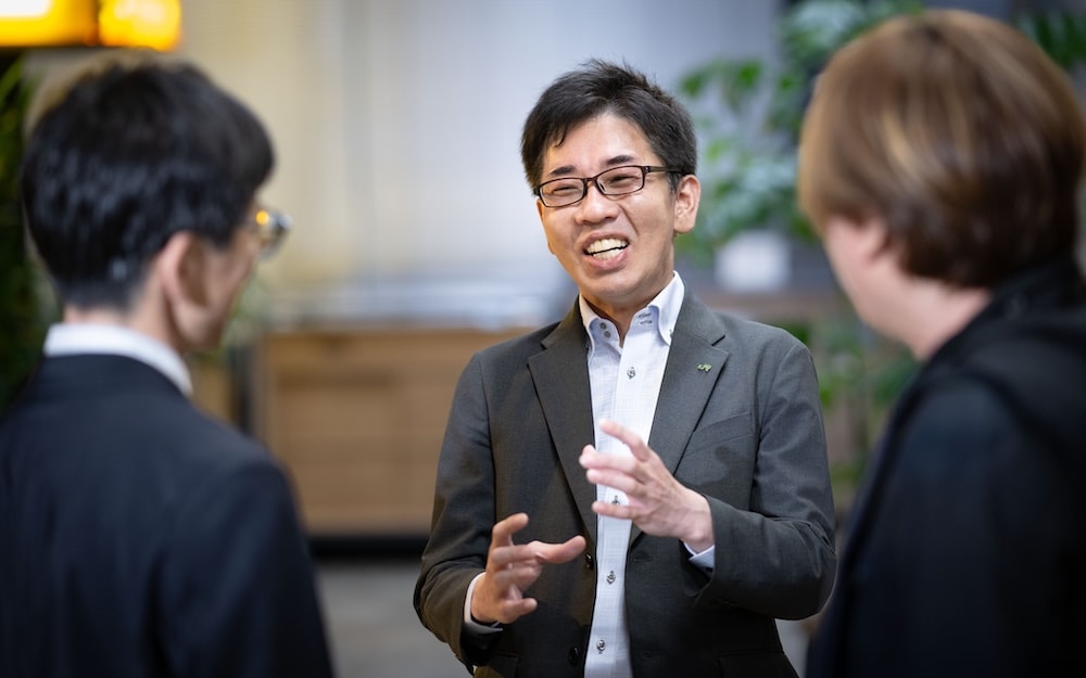 石田洋平さん、中西良太さん、篠原徳隆さん