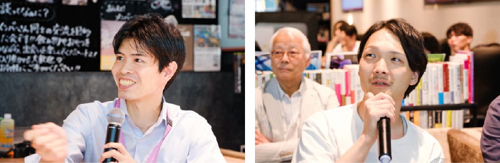 福岡県 企画・地域振興部 交通政策課長 窪西 駿介氏（左）
国土交通省 総合政策局 モビリティサービス推進課 総括課長補佐 内山 裕弥氏（右） イメージ画像