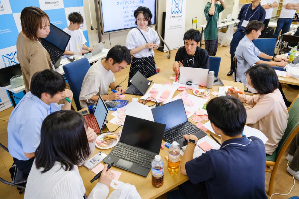各チームでのブレスト・アイデア検討のイメージ画像 1枚目