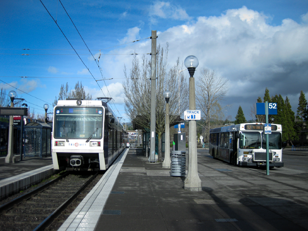 ポートランド都市圏のBeaverton Transit Centerのイメージ画像