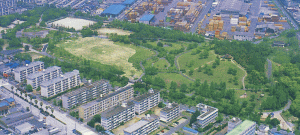 広域避難地となる都市公園