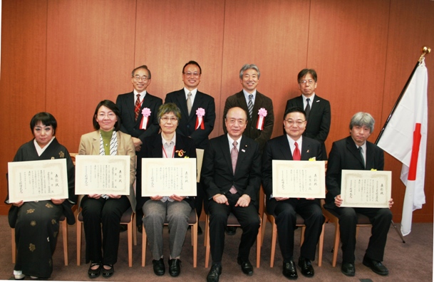 第５回国土交通省バリアフリー化推進功労者大臣表彰受賞者