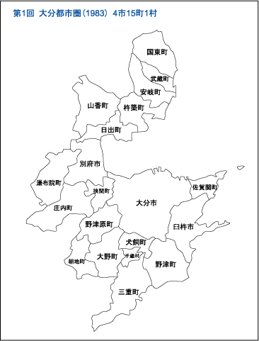 調査対象市町村地図