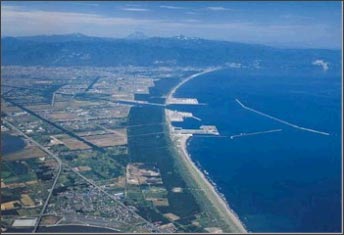 Ishikari Bay New Port area