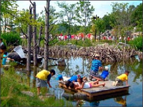 The National Takino Suzuran Hill Park "Children's Valley (Mori-no-Ike)" (Sapporo City)