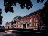 The red-brick building of the Central Government Building No.6