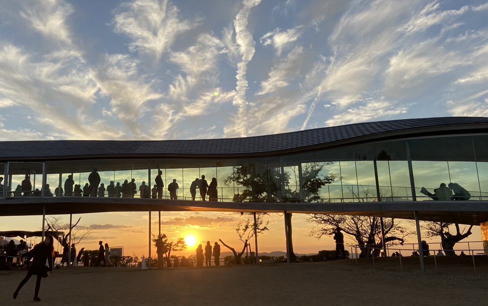 やしまーるからの夕景