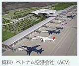 ノイバイ国際空港第2旅客ターミナル完成イメージ図
