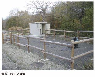 図表II-8-4-5 下水道クイックプロジェクト実施事例(工場製作型極小規模処理施設:北海道遠軽町)