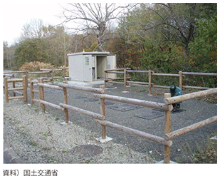 図表II-8-4-5 下水道クイックプロジェクト実施事例(工場製作型極小規模処理施設:北海道遠軽町)