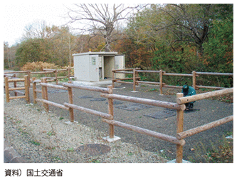 図表II-8-4-5 下水道クイックプロジェクト実施事例(工場製作型極小規模処理施設:北海道遠軽町)
