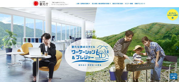 図表Ⅰ-3-1-19 新たな旅のスタイル普及のためのウェブサイト