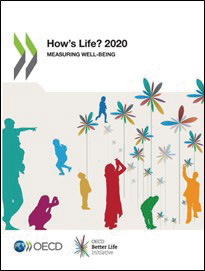 「How's Life? 2020 measuring Well-being」 表紙