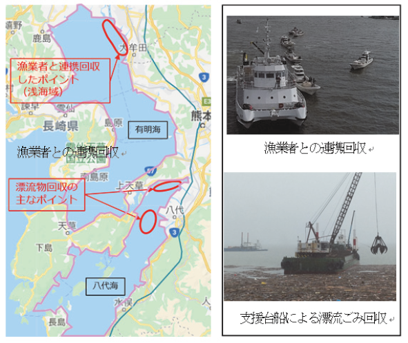 図表Ⅱ-8-4-3 有明海・八代海の漂流物回収