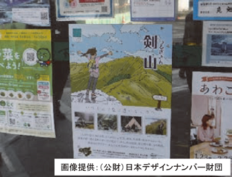 徳島：「にし阿波」地域観光誘致ポスター