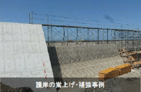 図表Ⅰ-0-1-10 高潮対策(護岸の嵩上げ・補強)