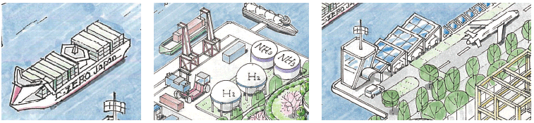 図表Ⅰ-3-2-5 基幹インフラのエネルギー拠点のイメージ