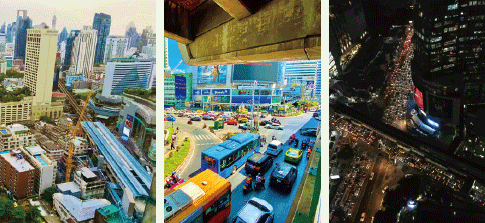 バンコクの交通渋滞