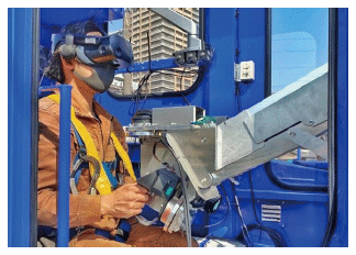 <汎用人型重機の操作機>