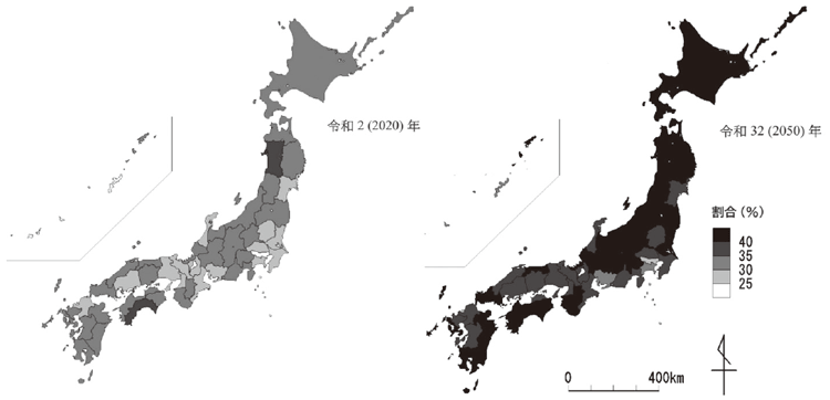 図表Ⅰ-1-1-27 都道府県別65歳以上人口の割合
