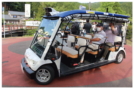 <レベル4自動運転車両>
