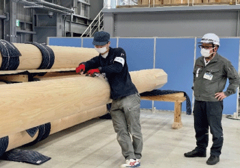 現場作業を通じた技術指導