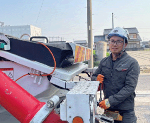 特定技能２号を取得した社員