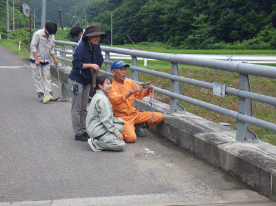 「橋ログ」を活用した住民による点検状況