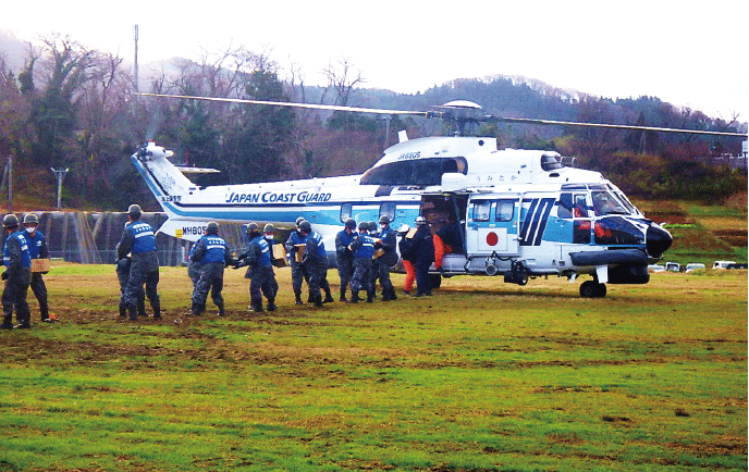 図表Ⅱ-6-2-3　海上保安庁による災害対応の状況