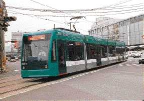 広島電鉄のLRT車両